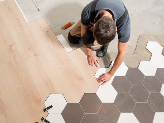 Flooring installation services in Neosho